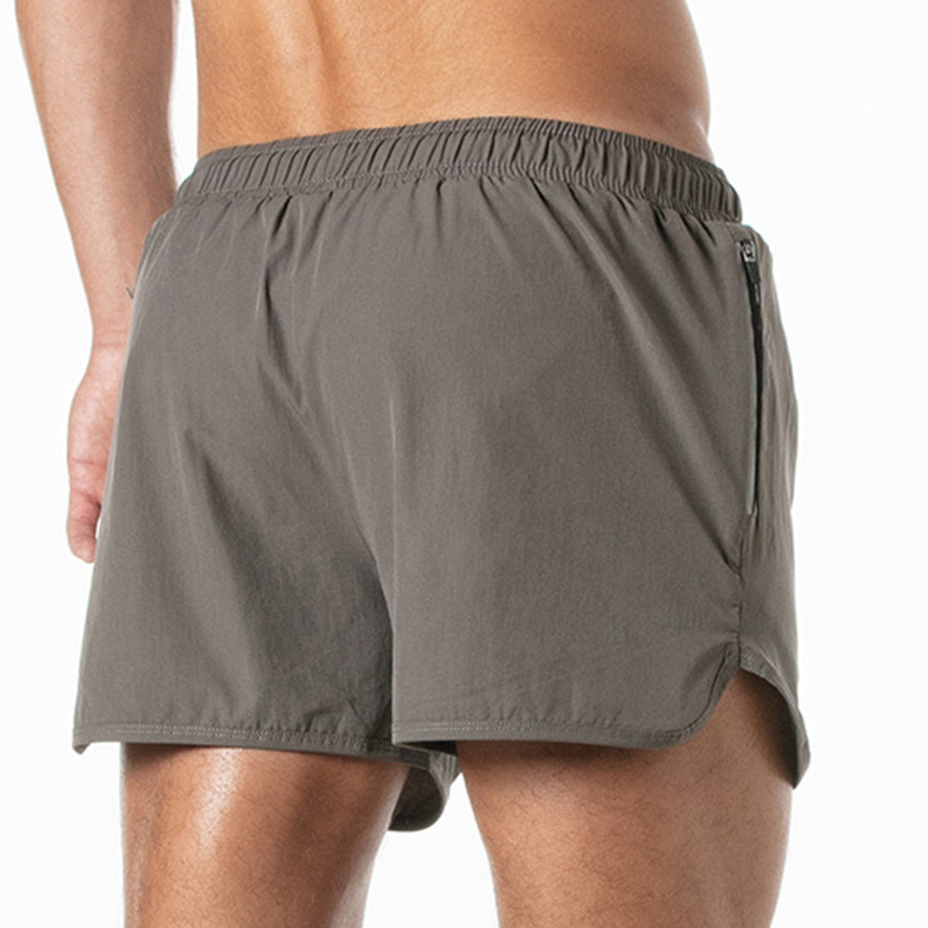 Sport-Fitness-Shorts Taupe
