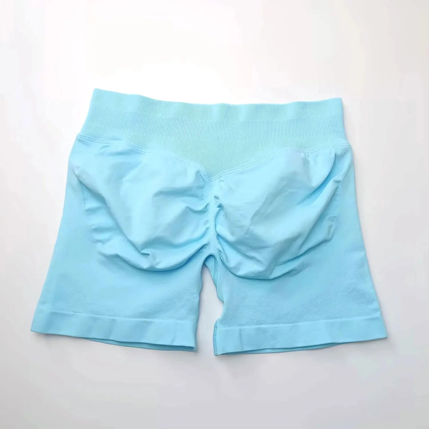 NCLAGEN Nahtlose Shorts 4.5" Gym Shorts Damen Scrunch Butt Fitness Sport Shorts Workout Nahtlose Leggings Laufen Yoga Hosen