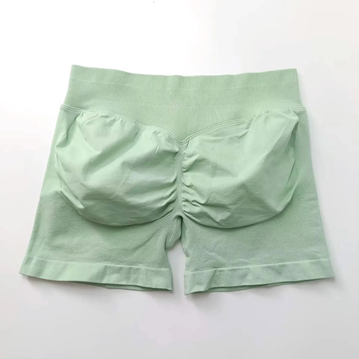 NCLAGEN Nahtlose Shorts 4.5" Gym Shorts Damen Scrunch Butt Fitness Sport Shorts Workout Nahtlose Leggings Laufen Yoga Hosen