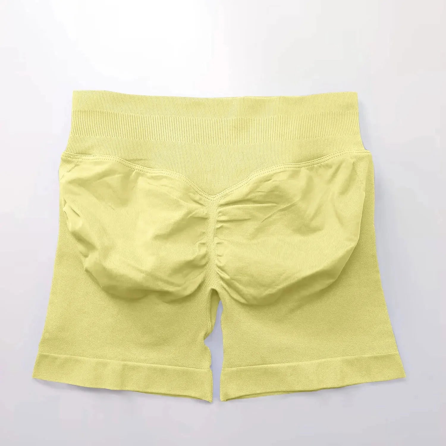 NCLAGEN Nahtlose Shorts 4.5" Gym Shorts Damen Scrunch Butt Fitness Sport Shorts Workout Nahtlose Leggings Laufen Yoga Hosen