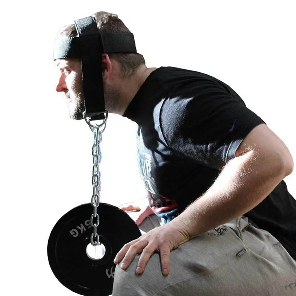 NNEOBA Kopf- und Nacken-Trainingsgeschirr – Verstellbarer Gurt für Fitnessstudio und Training