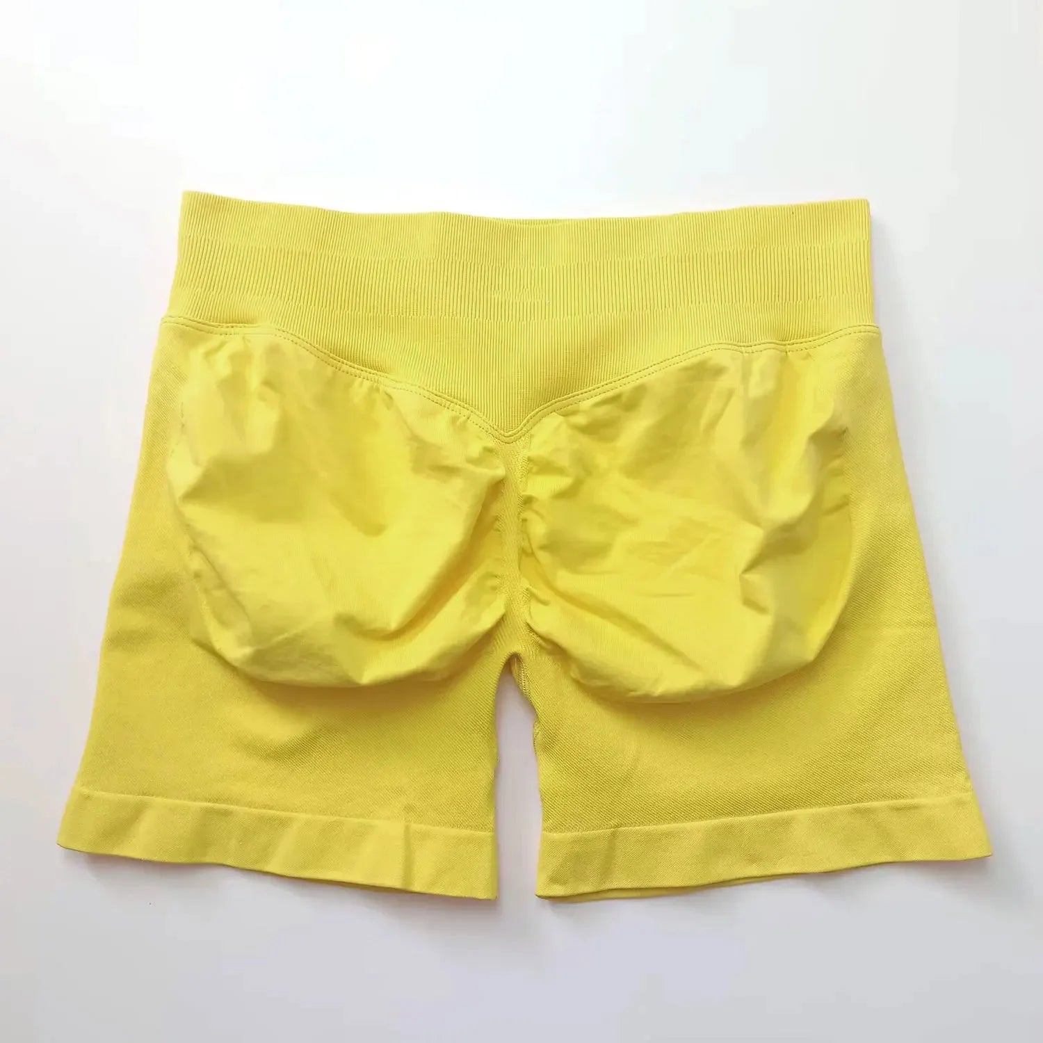 NCLAGEN Nahtlose Shorts 4.5" Gym Shorts Damen Scrunch Butt Fitness Sport Shorts Workout Nahtlose Leggings Laufen Yoga Hosen