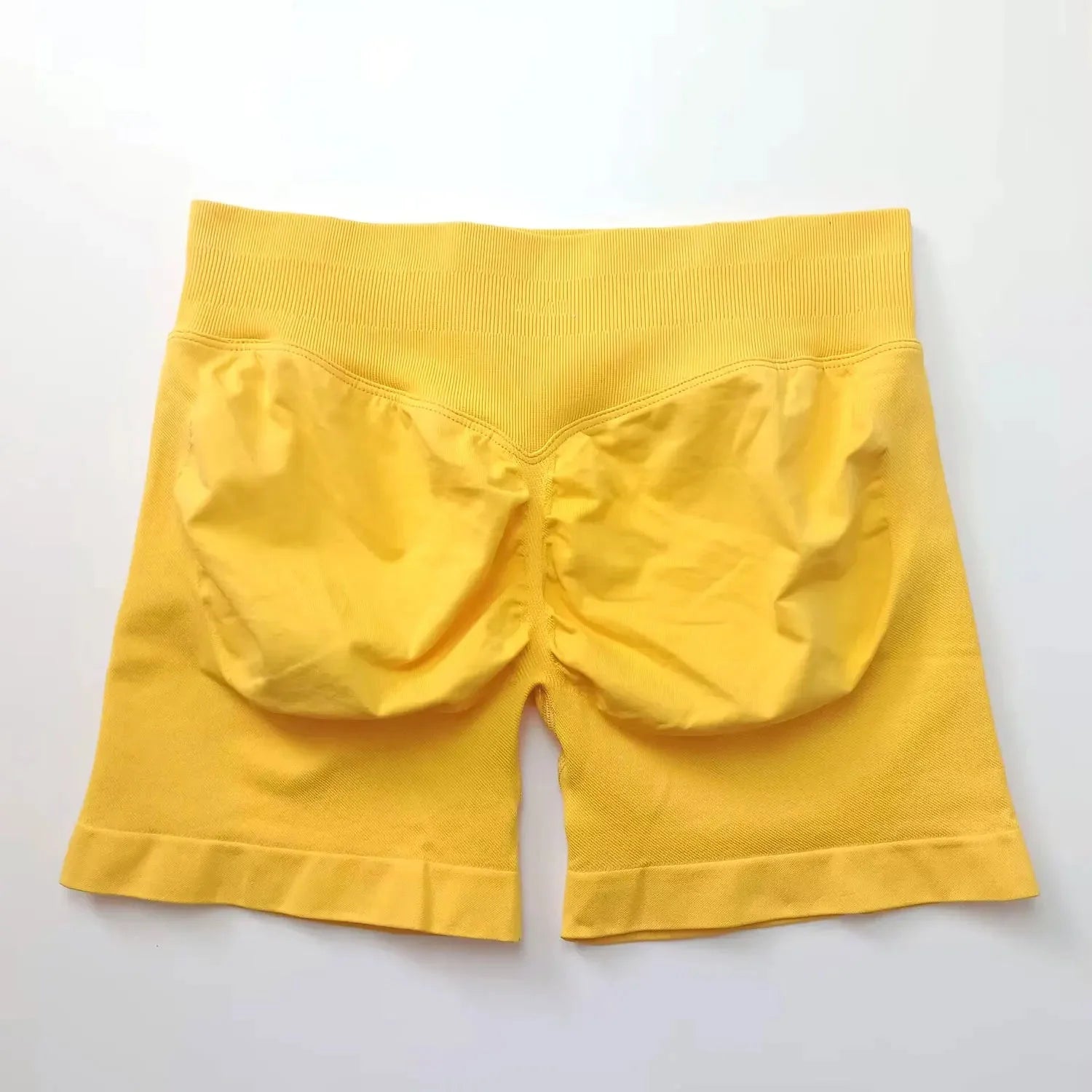 NCLAGEN Nahtlose Shorts 4.5" Gym Shorts Damen Scrunch Butt Fitness Sport Shorts Workout Nahtlose Leggings Laufen Yoga Hosen