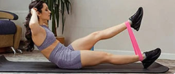 Widerstandsbänder-Set für Fitness, Yoga und Pilates-Workouts