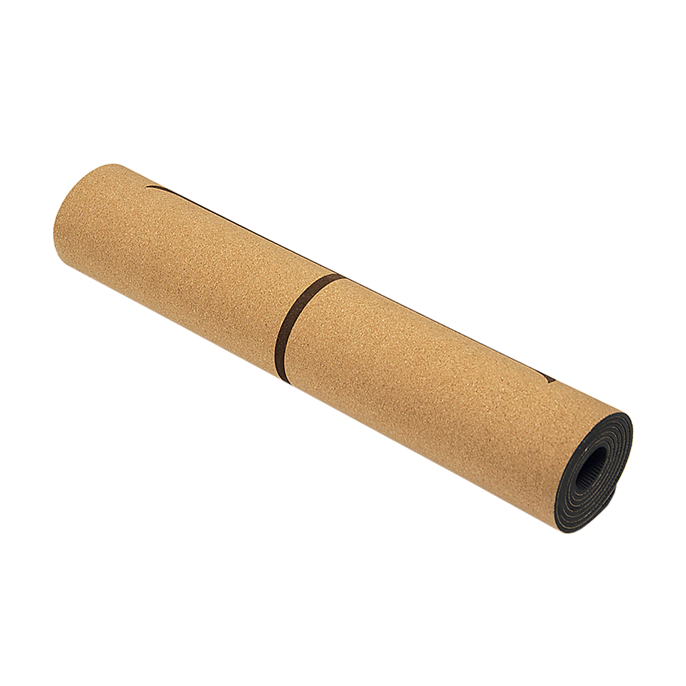 NNEDSZ Yogamatte aus Naturkork TPE Sport umweltfreundlich Übung Fitness Gym Pilates